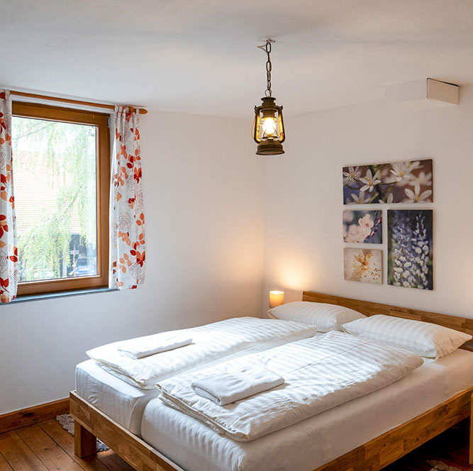 Geräumige Schlafzimmer